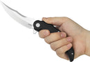 Kubey Wave Crest Linerlock Black G10