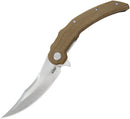 Kubey Wave Crest Linerlock Brn Mic