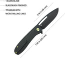 Kubey Supercell Linerlock Black