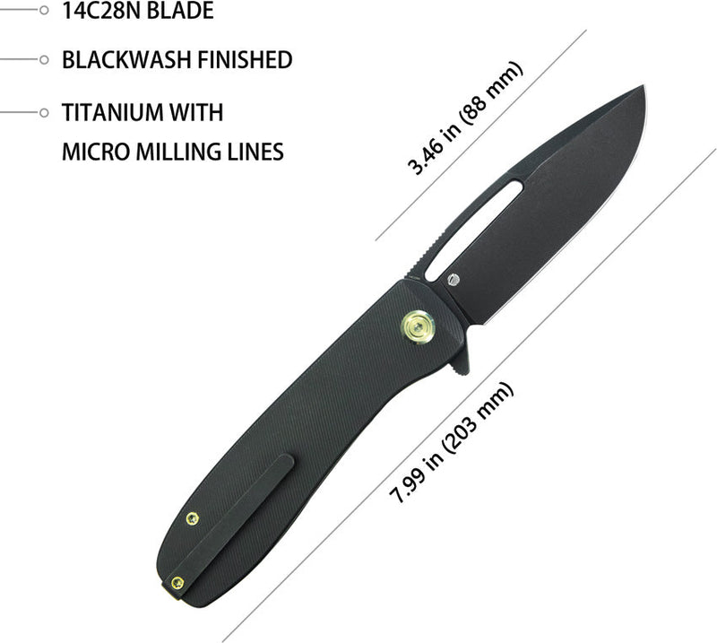 Kubey Supercell Linerlock Black