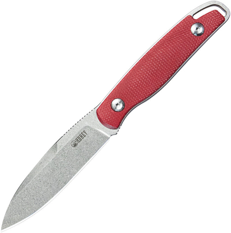 Kubey Dust Devil Fixed Blade Red