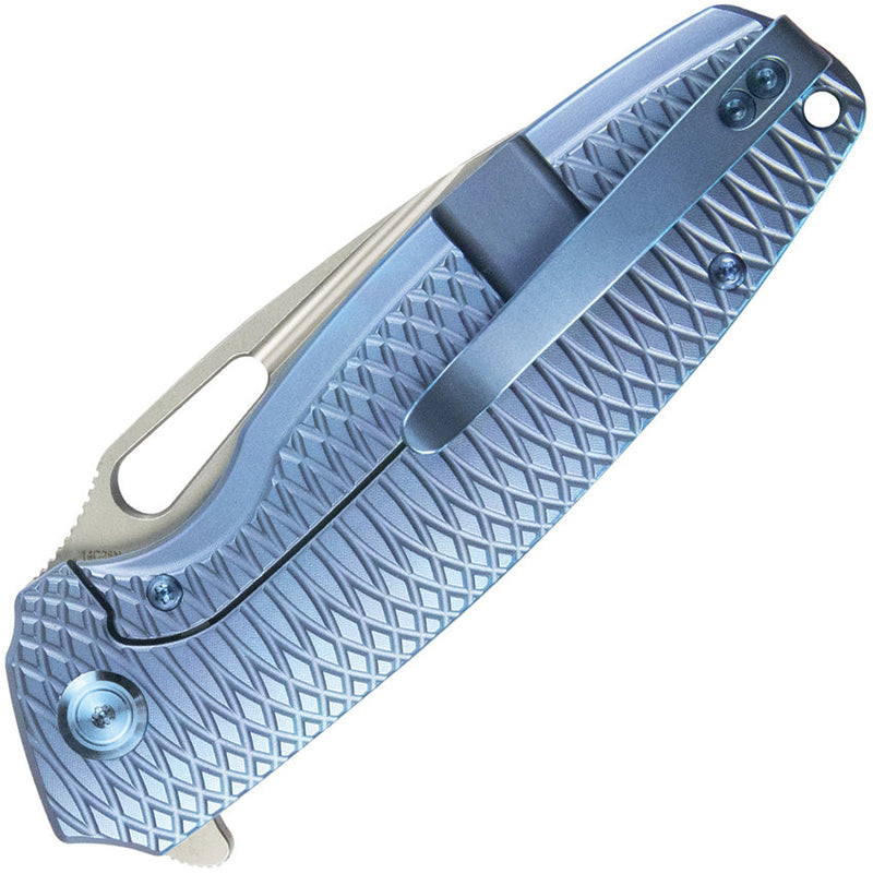 Kubey Tityus Framelock Blue Ti