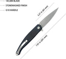 Kubey MOS Hydra Linerlock Black