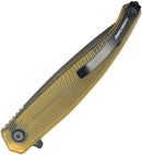 Kubey MOS Hydra Linerlock Ultem Blk