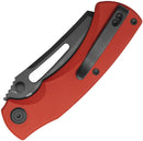 Kubey Dheo EDC Button Lock Red