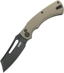 Kubey Dheo EDC Button Lock Tan