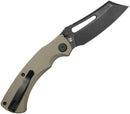 Kubey Dheo EDC Button Lock Tan