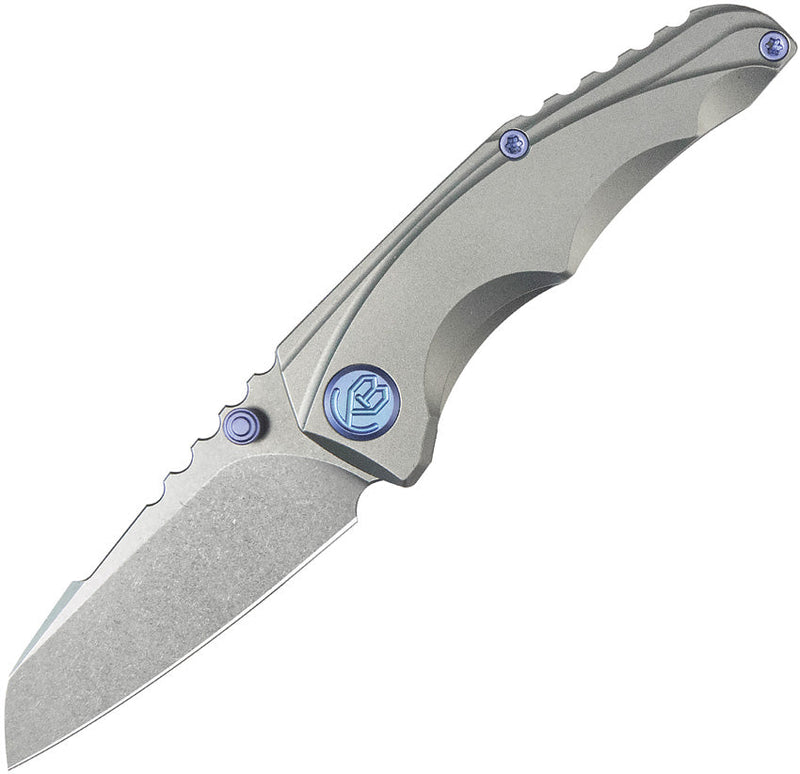 Kubey Steeltle Framelock Gray Ti