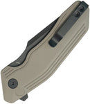 Kubey Yokai Button Lock Tan