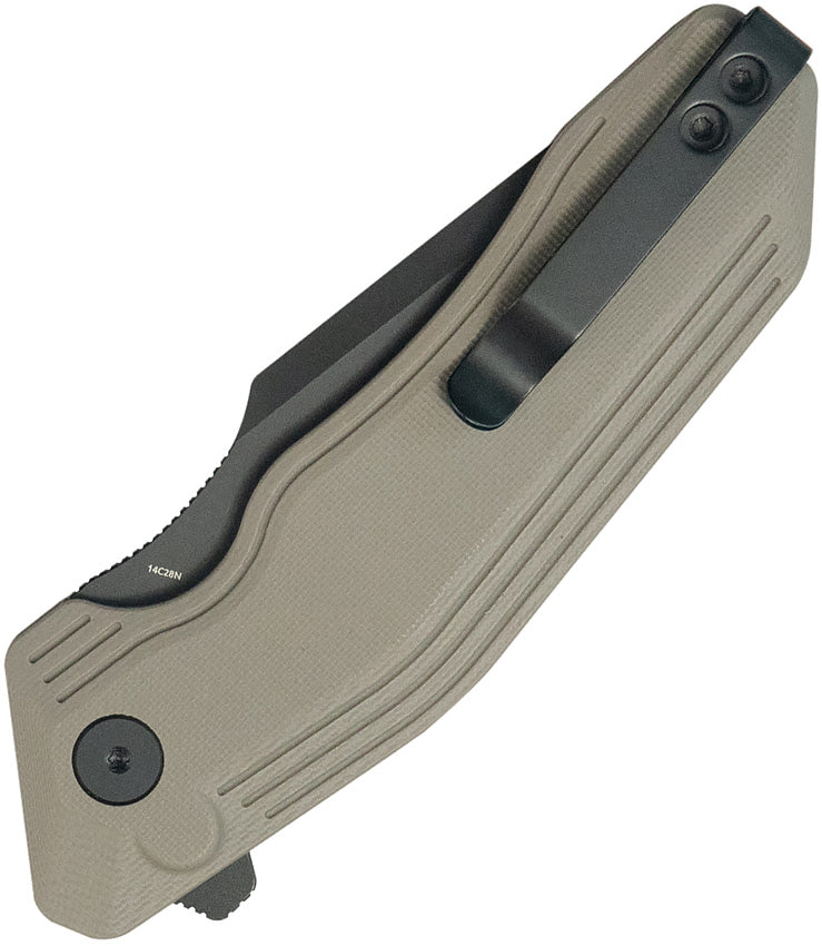 Kubey Yokai Button Lock Tan