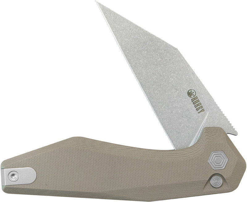 Kubey Fenrir Button Lock Tan