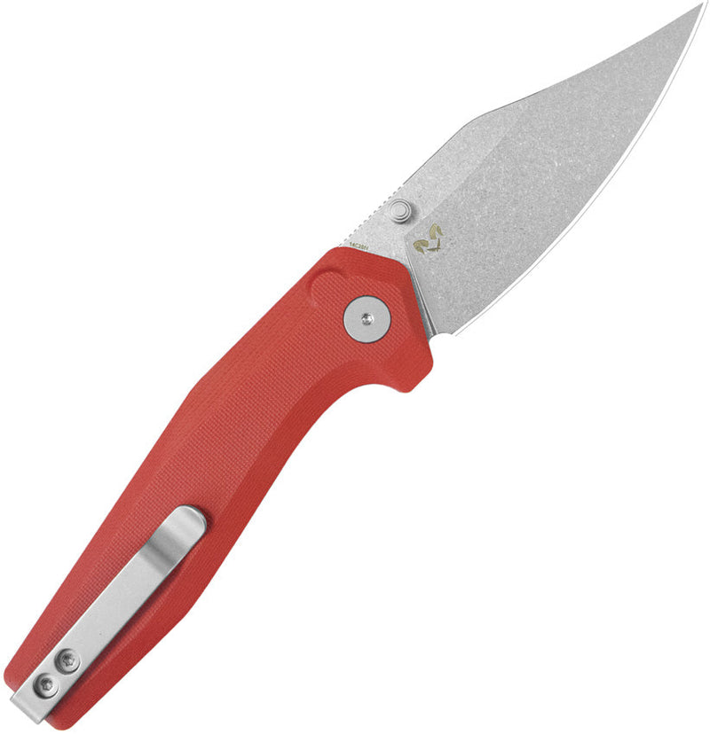 Kubey Hades Button Lock Red