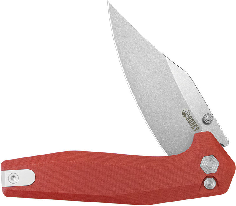 Kubey Hades Button Lock Red