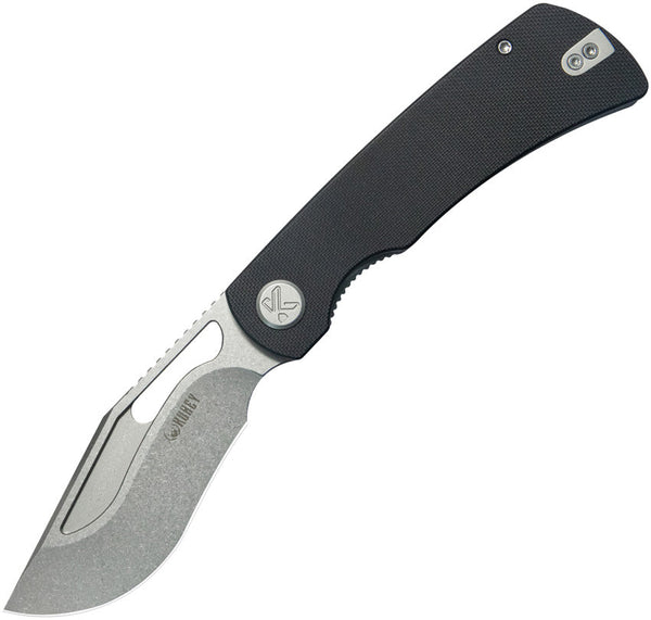 Kubey Gurkha Linerlock Black