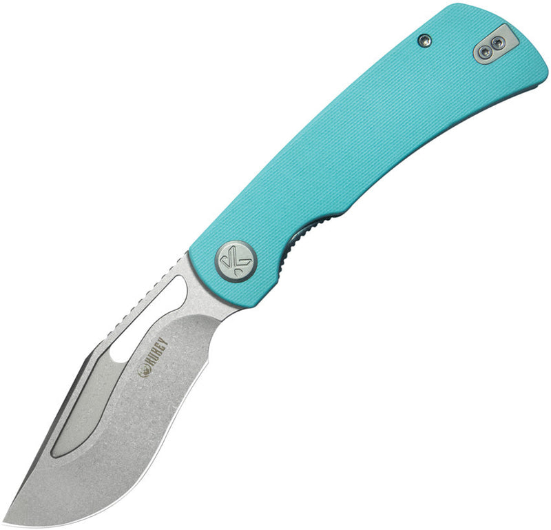 Kubey Gurkha Linerlock Tiff Blue