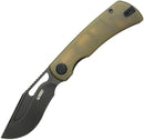Kubey Gurkha Linerlock Ultem BSW