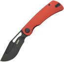 Kubey Gurkha Linerlock Red BSW