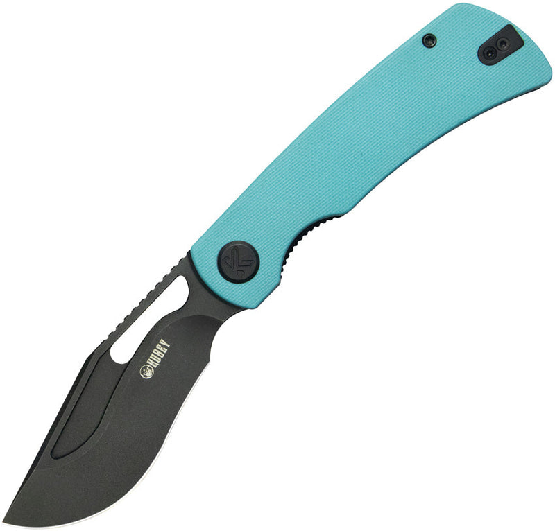 Kubey Gurkha Linerlock Tiff Blue