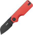 Kubey Boxer Linerlock Red G10