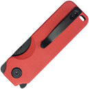 Kubey Boxer Linerlock Red G10