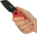 Kubey Boxer Linerlock Red G10