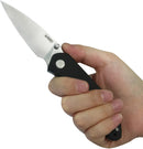 Kubey SNUG Linerlock Black G10