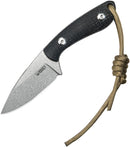 Kubey Bloom Fixed Blade Black