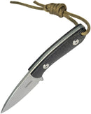 Kubey Bloom Fixed Blade Black