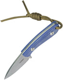 Kubey Bloom Fixed Blade Blue