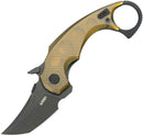 Kubey Jaw Linerlock Ultem