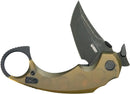Kubey Jaw Linerlock Ultem