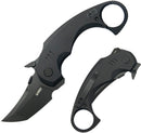 Kubey Jaw Linerlock Black