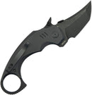 Kubey Jaw Linerlock Black