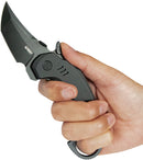 Kubey Jaw Linerlock Black