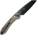 Kubey Bonza Crossbar Lock Tan G10