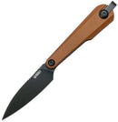 Kubey Yag Fixed Blade Black Brown