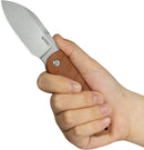 Kubey Microburst Fixed Blade Brn Mic
