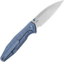 Kubey Whammy Framelock Ti Blue