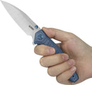 Kubey Whammy Framelock Ti Blue