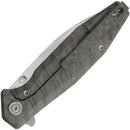 Kubey Whammy Framelock Ti Flame