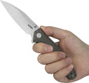 Kubey Whammy Framelock Ti Flame