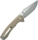 Kubey Calyce Linerlock Tan
