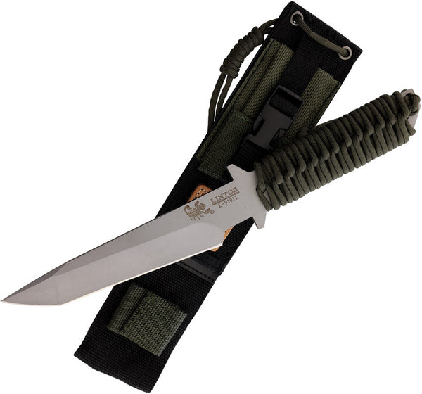 Linton Cutlery Fixed Blade Cord Wrapped
