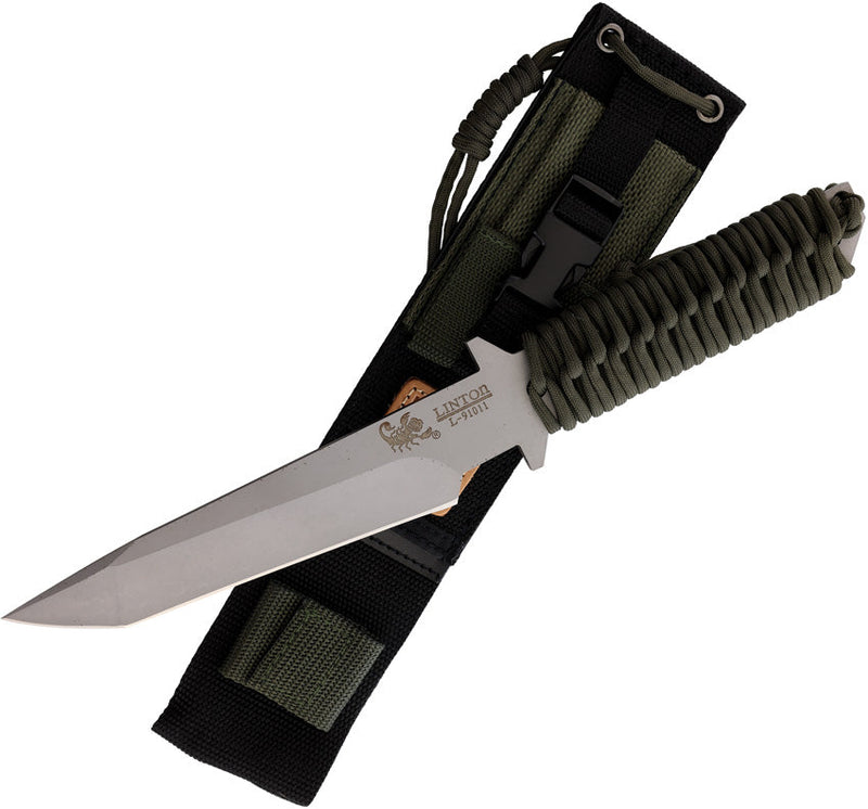 Linton Cutlery Fixed Blade Cord Wrapped