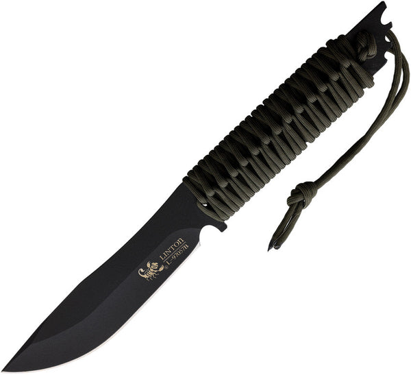 Linton Cutlery Fixed Blade Black