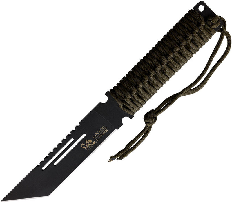 Linton Cutlery Fixed Blade Black