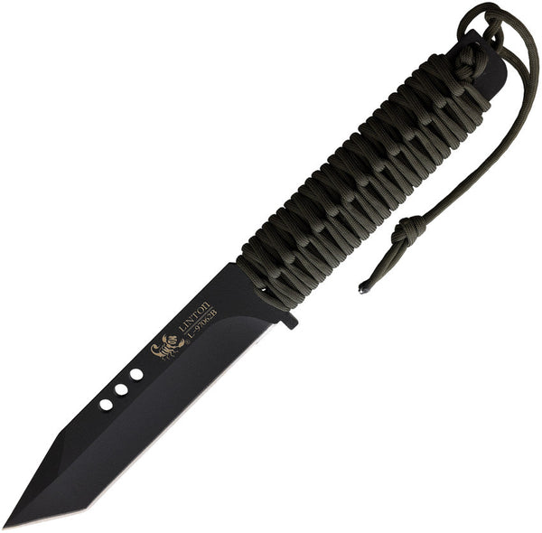 Linton Cutlery Cord Wrapped Fixed Blade