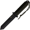Linton Cutlery Cord Wrapped Fixed Blade