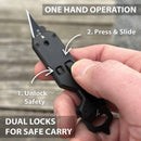 Lever Gear Edge XT Multi Tool Black