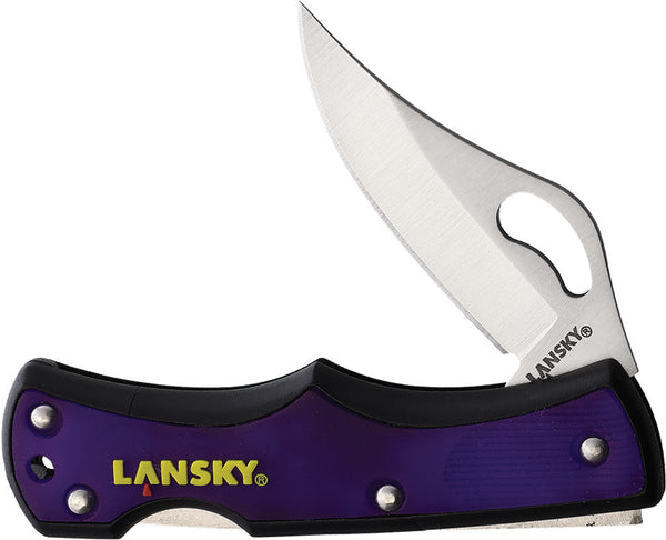 Lansky Small Lockback Purple